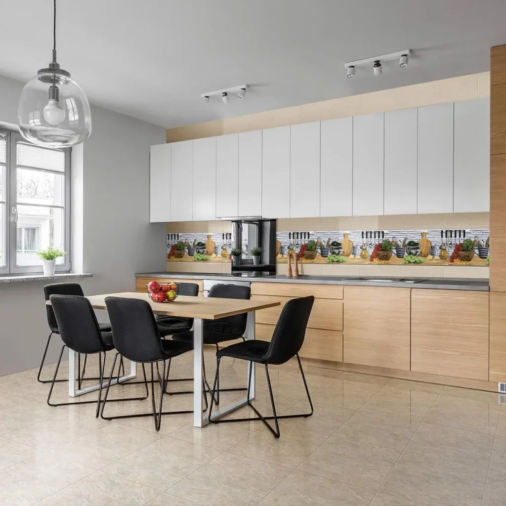 Fotografía de Base Decorada Bodegón Multicolor Cara Única 30X60 - Construmarket