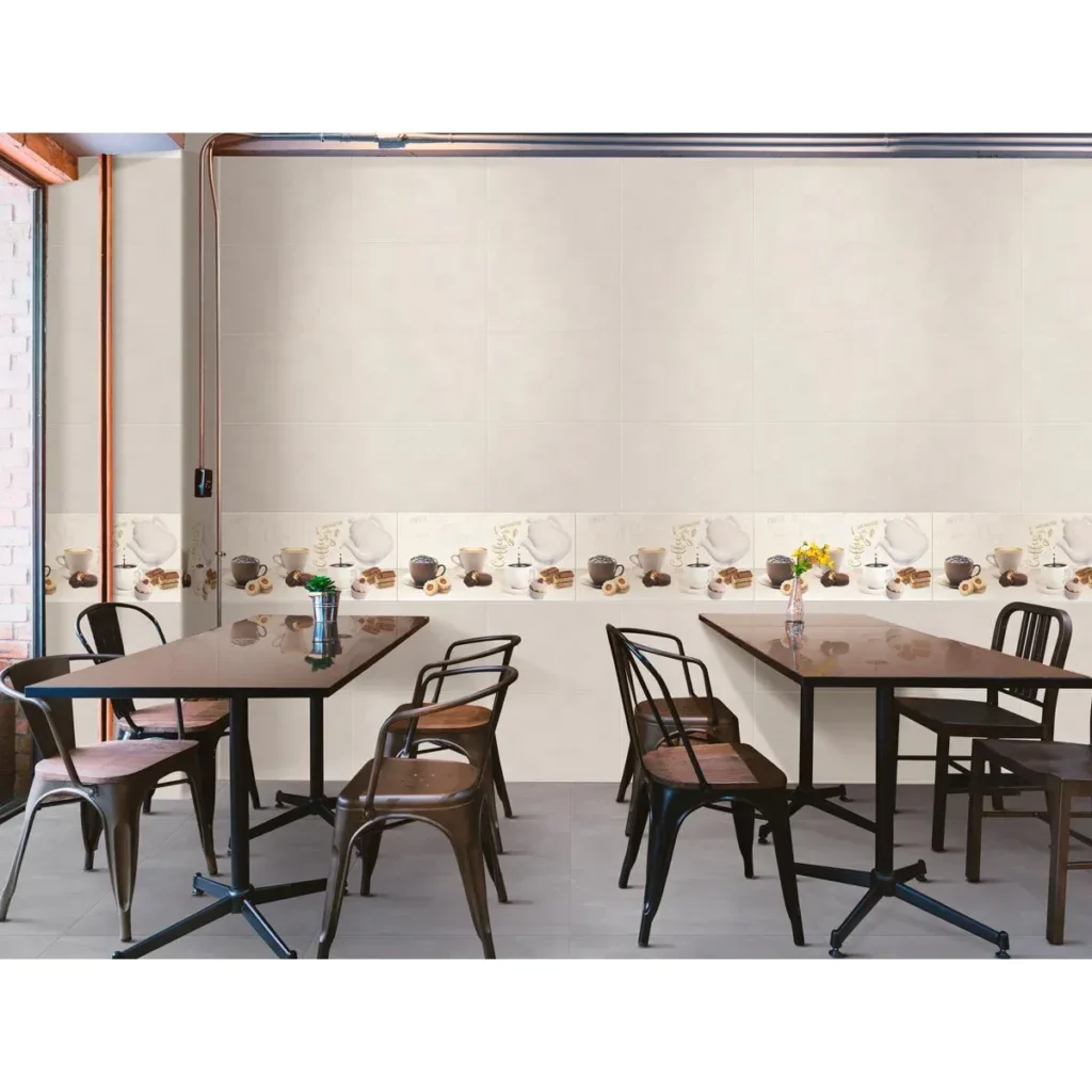 Fotografía de Base Decorada Cappuccino Beige Cara Única 30x60 - Construmarket