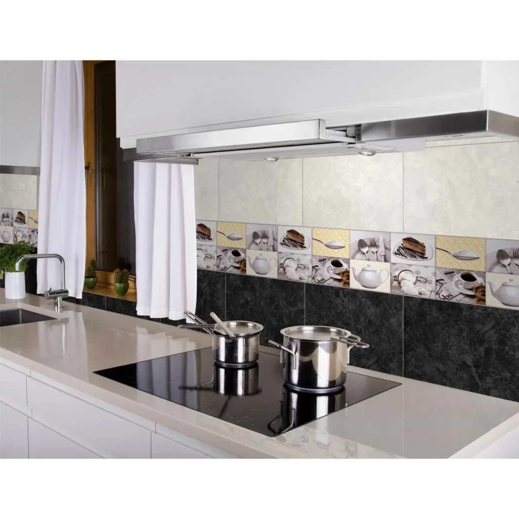 Fotografía de Base Decorada Tamara Multicolor Cara Única 30x60 - Construmarket
