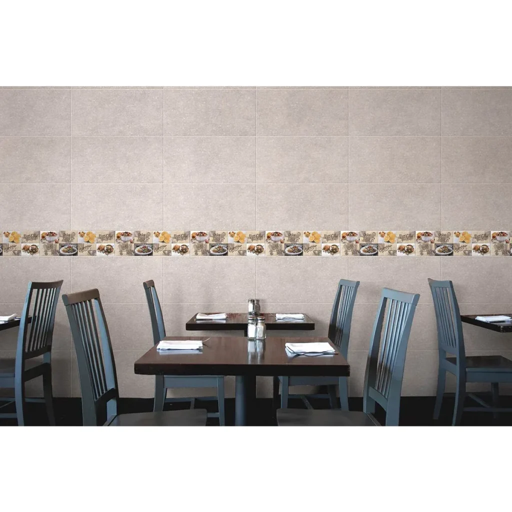 Fotografía de Cenefa para cocina Damania Multicolor 15X45 - Construmarket