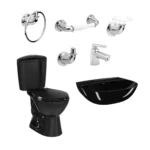 Fotografía de Combo Manantial Pro color negro Eco Amigable - Construmarket