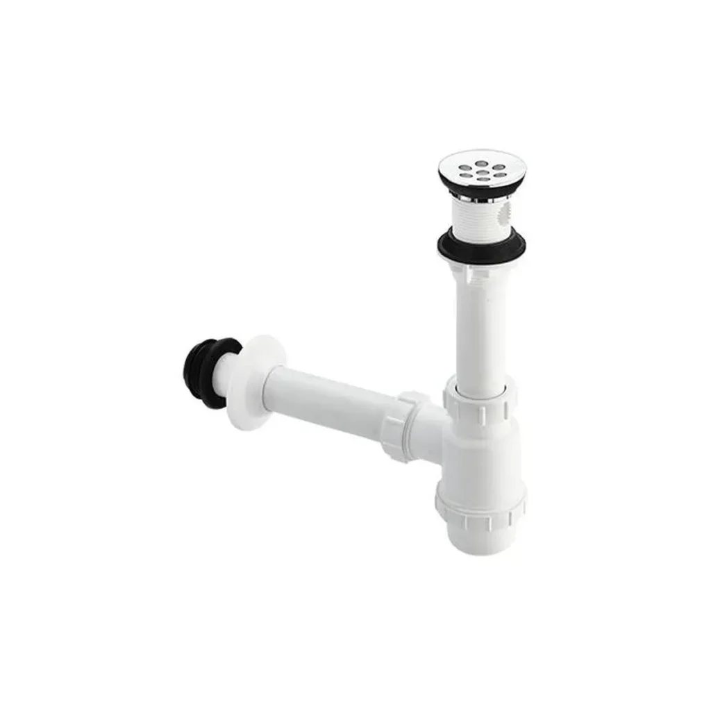 Fotografía de Desagüe sencillo con rebose+ Sifón botella - Construmarket