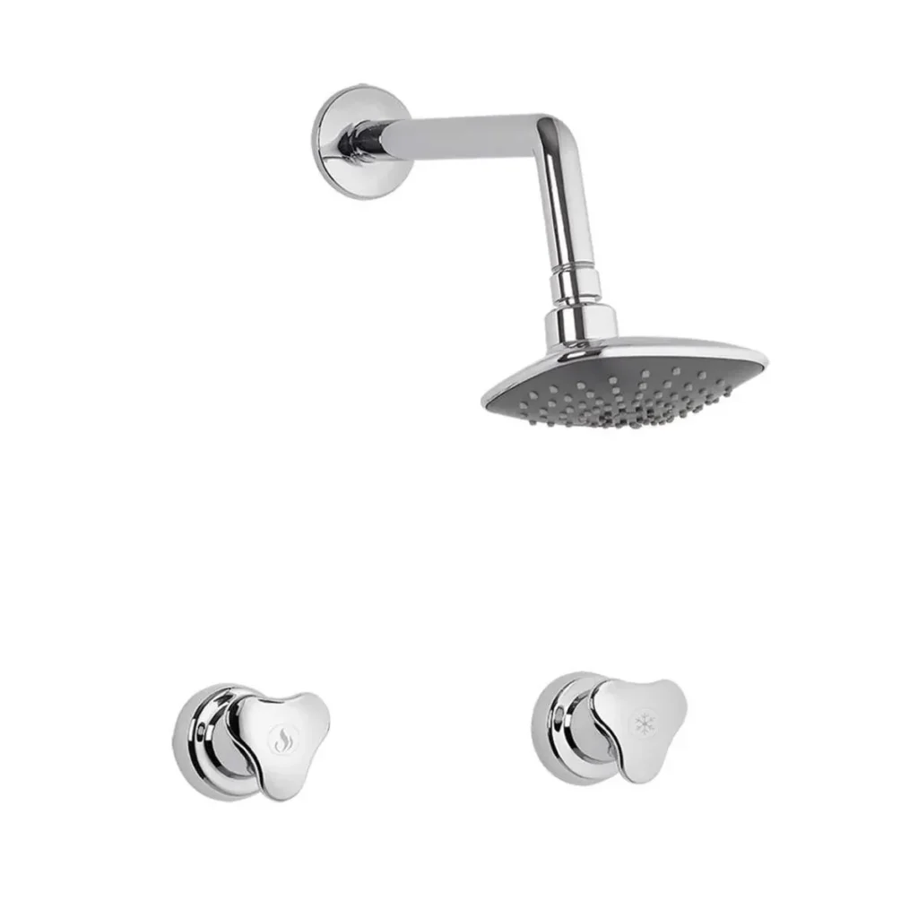 Fotografía de Ducha de 8 pulgadas Aluvia tipo Triceta - Construmarket
