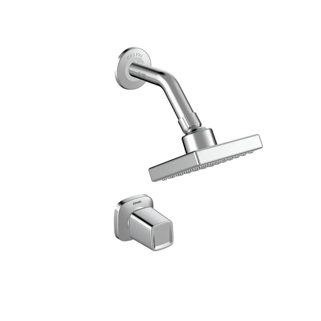 Fotografía de Ducha sencilla Cascade Cromo: Durabilidad de por vida - Construmarket