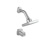 Fotografía de Ducha sencilla Cascade Cromo: Durabilidad de por vida - Construmarket