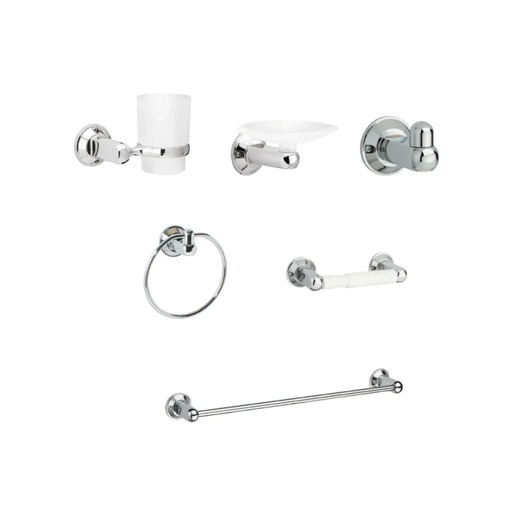 Fotografía de El Kit de 6 accesorios para baño Nilo - Construmarket