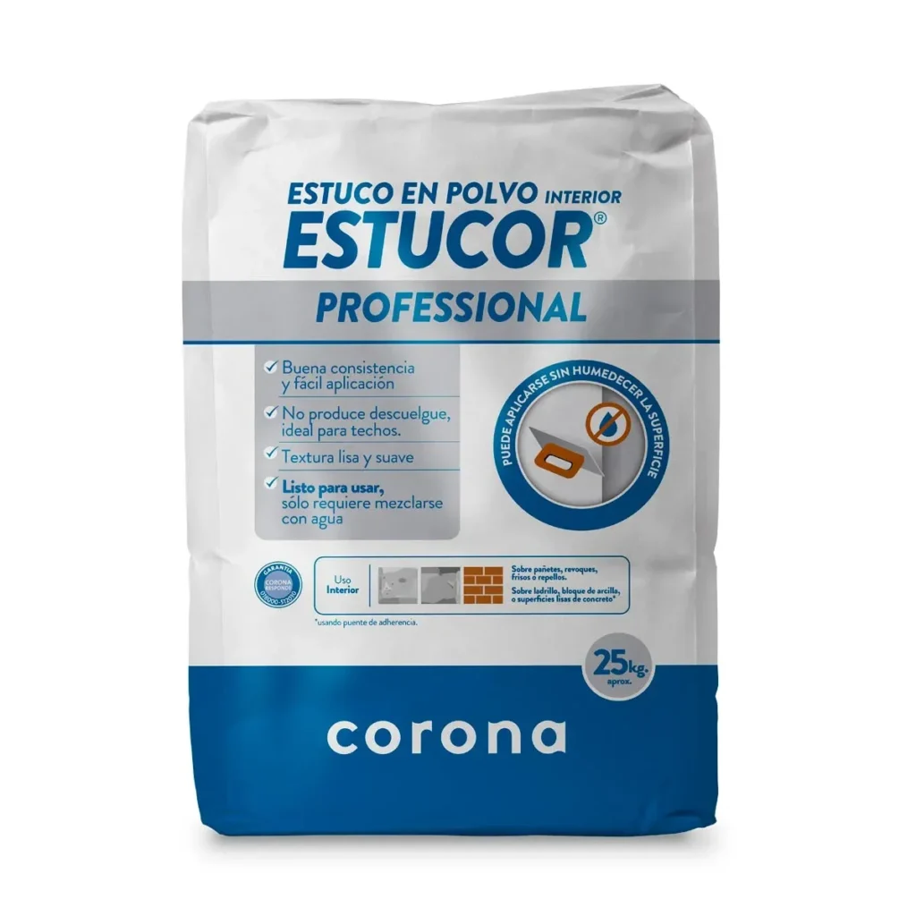 Fotografía de Estucor estuco® professional 25 kg - Construmarket