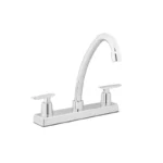 Fotografía de Grifería Mezclador 8´´ Lavaplatos Cisne Piana Cromo - Construmarket