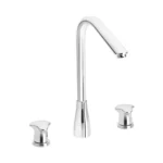 Fotografía de Grifería lavaplatos 8 pulgadas triceta aluvia - Construmarket