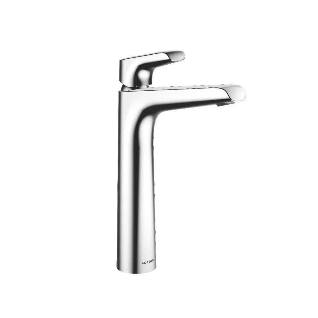Fotografía de Grifería para lavamanos monocontrol Cascade Alta Cromo - Construmarket