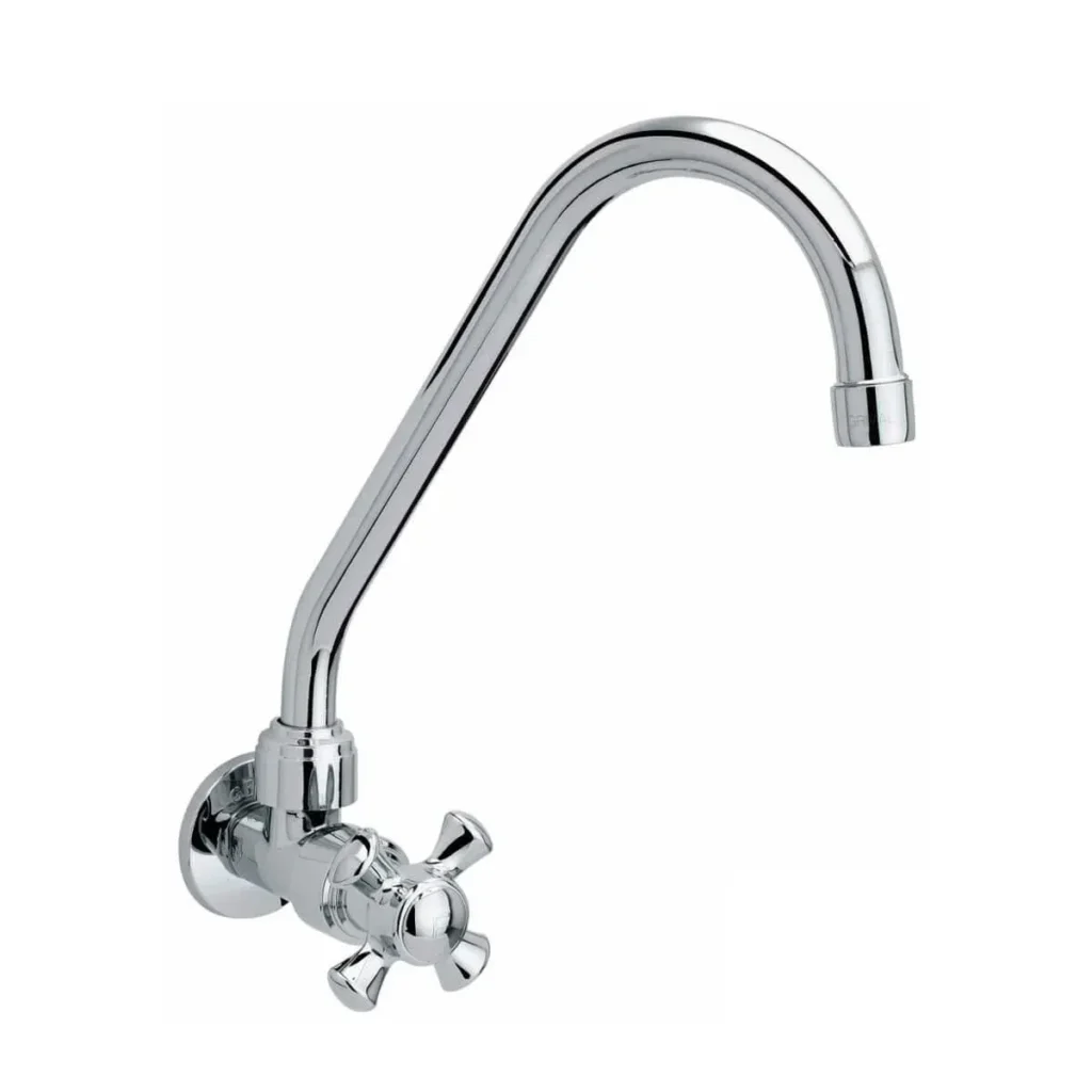Fotografía de Grifería para lavaplatos Sencilla de pared Balta tipo cruceta - Construmarket
