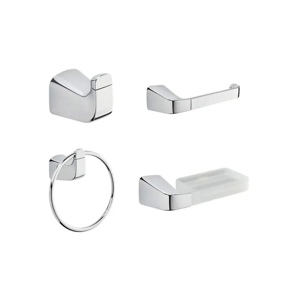 Fotografía de Kit de accesorios para baño por 4 Cascade - Construmarket