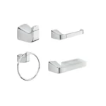 Fotografía de Kit de accesorios para baño por 4 Cascade - Construmarket