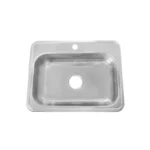 Fotografía de Lavaplatos Acero Monoc 50X40 - Construmarket