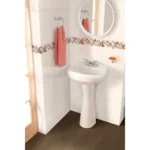 Fotografía de Listello Allegro Café Cara Única 8x25 | Decorados | Revestimientos - Construmarket