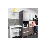 Fotografía de Listón decorativo Maracaibo color Negro Cara Única - Construmarket