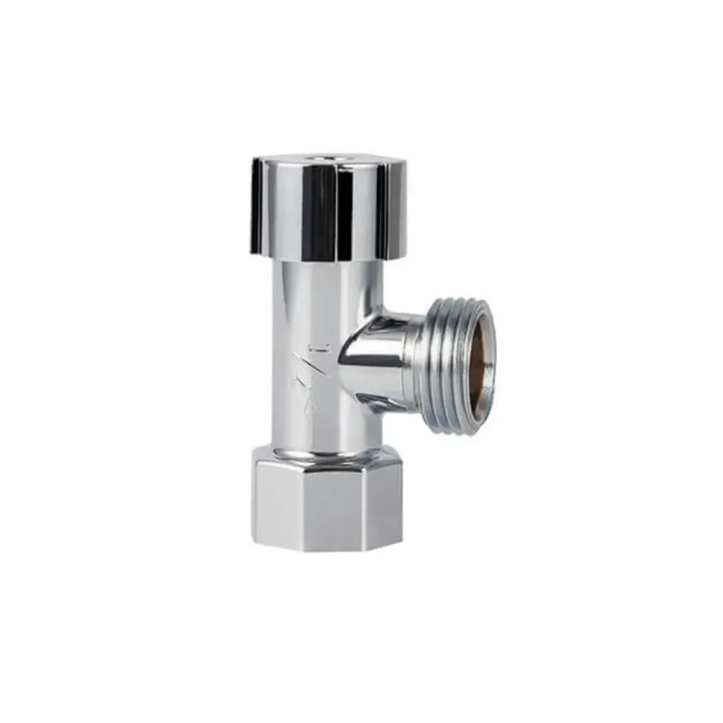 Fotografía de Llave Lavadora Plástica Cromada - Construmarket