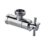 Fotografía de Llave regulación lavadora cruceta 1/2 x 3/4 pulgada - Construmarket
