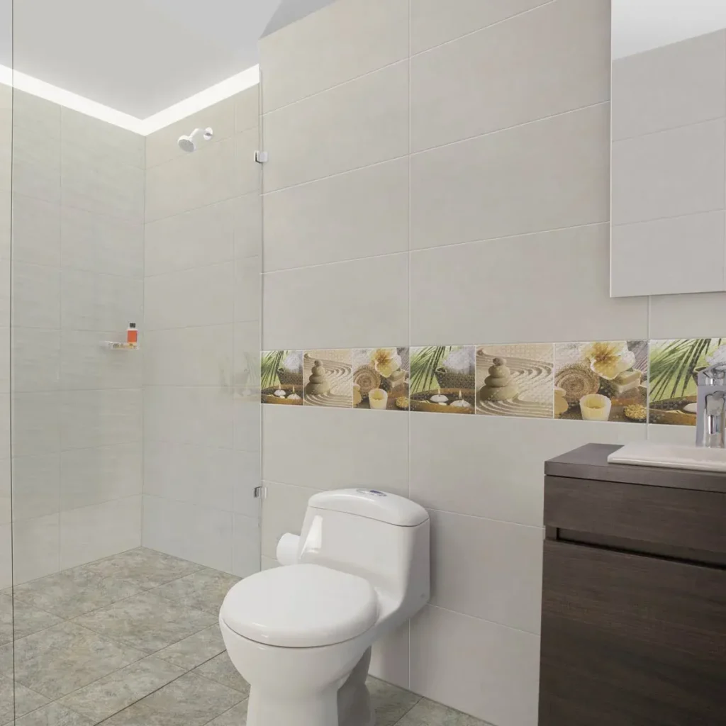 Fotografía de Pared Adare Beige Cara Única 30x60 - Construmarket