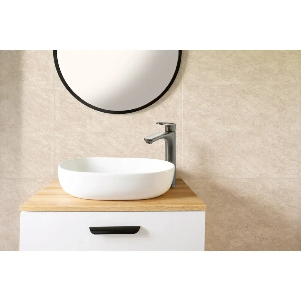 Fotografía de Pared Germania Beige Caras Diferenciadas 30X60 - Construmarket