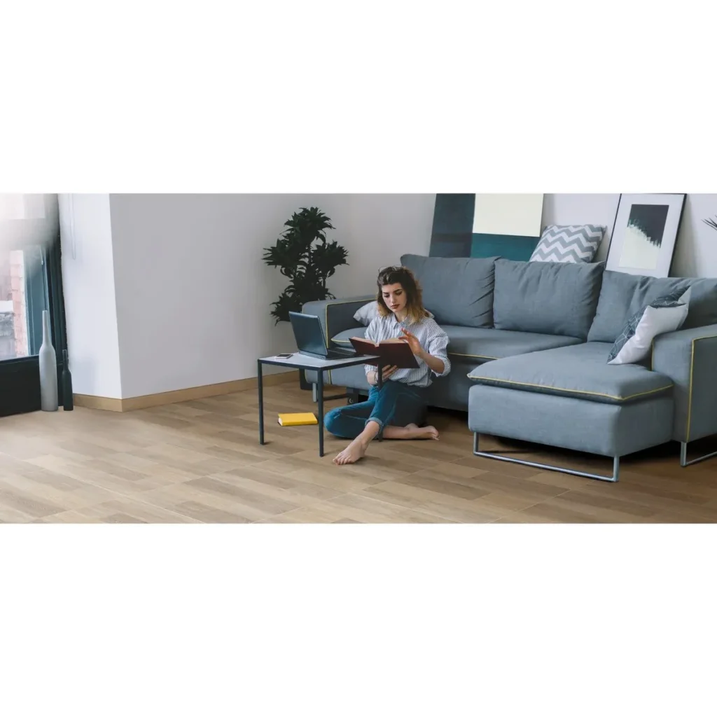 Fotografía de Piso Eucalipto Café Caras Diferenciadas 55.2X55.2 - Construmarket