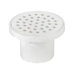 Fotografía de Rejilla antiolores redonda 3 pulgadas blanca | Grival - Construmarket