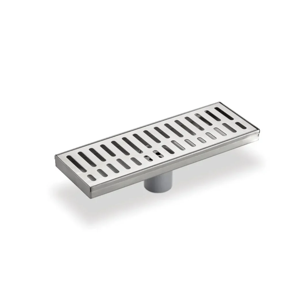 Fotografía de Rejilla de piso rectangular de 30 cm, higiene en tu hogar - Construmarket