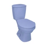 Fotografía de Sanitario Laguna sencillo color azul - Construmarket