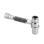 Fotografía de Sifón botella flexible metalizado - Construmarket