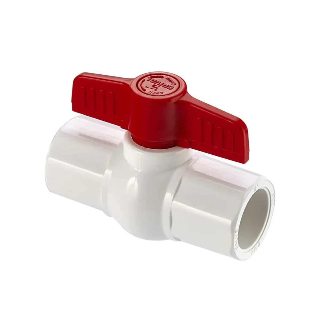 Fotografía de Válvula PVC Grival soldar de 1/2 pulgada - Construmarket