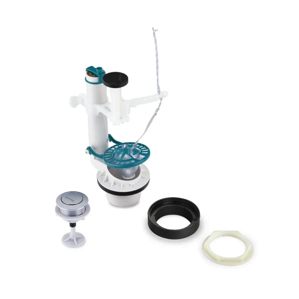 Fotografía de Válvula descarga nuki 2p catapulta 26cm + botón - Construmarket