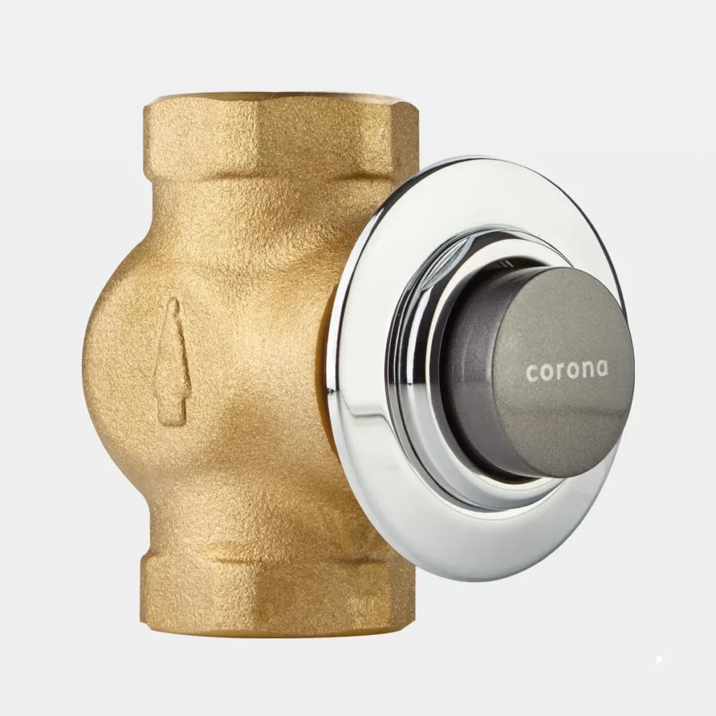 Fotografía de Válvula para sanitario tipo push empotrada 4.8 L - Construmarket