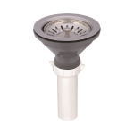 Fotografía de Canastilla Gricol de 4 Pulgadas en Acero Inoxidable con Cuerpo de Polipropileno de...