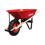Fotografía de Carretilla Bellota Ref 5671 Tolva Roja 150Kg - Construmarket