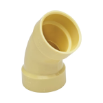 Fotografía de Codo Sanitario Pvc Pavco Cxc 8X45 Grados - Construmarket