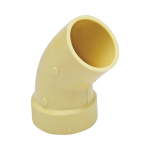 Fotografía de Codo Sanitario Pvc Pavco Cxe 8X45 - Construmarket