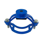 Fotografía de Collar Derivación Apolo Hierro Dúctil 4X1 Pulgada Hd - Construmarket