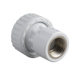 Fotografía de Conector Hembra PCP de 1/2 Pulgada a 16 mm con Inserto Metálico DZR en PVC de Alta...