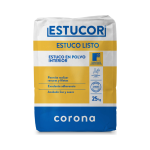Fotografía de Estuco Listo Corona Estucor Blanco 25 Kg - Construmarket