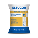 Fotografía de Estuco Listo Corona Estucor Interior 5 Kg - Construmarket