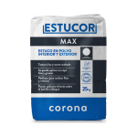 Fotografía de Estuco Plástico Corona Esturcor Max Blanco 25 Kg - Construmarket