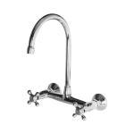 Fotografía de Grifería Mezclador Gricol Calima Cromo 8 Pulgadas - Construmarket