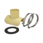 Fotografía de Kit Silla Tee Pavco Alcantarillado 6X4 Pulgadas - Construmarket