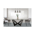 Fotografía de Pared Cerámica Corona Adria Blanco Marmolizado 30x60 cm - Construmarket