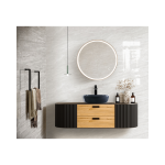 Fotografía de Pared Cerámica Corona Trani Blanco 30x60 cm Caras Diferenciadas - Construmarket