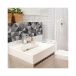 Fotografía de Pared Estructurada Alcain Corona Blanco 30X60 - Construmarket