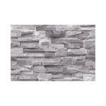 Fotografía de Pared Fachaleta Corona Santa María Gris Brillante 30x45 cm - Construmarket