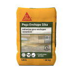 Fotografía de Pega Enchape Sikaceram Gris X 50 Kg - Construmarket