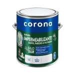 Fotografía de Pintura Impermeabilizante Corona Blanco 1 Galón - Construmarket