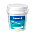 Fotografía de Pintura Lavable Corona Blanco 5 Galones - Construmarket